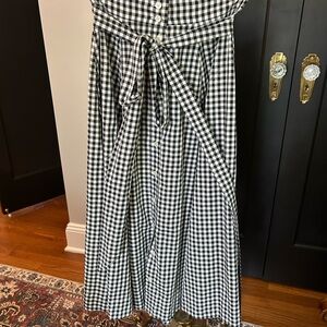 Lisa Marie Fernandez button down maxi skirt size small.